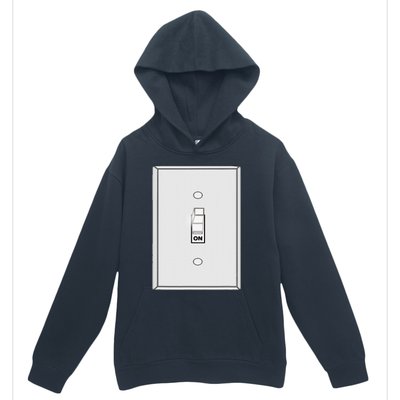 Light Switch & Bulb Halloween Matching Couple Urban Pullover Hoodie