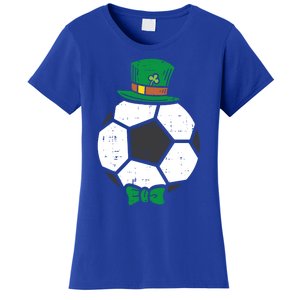 Leprechaun Soccer Ball St Patricks Day Sports Football Gift Cute Gift Women's T-Shirt