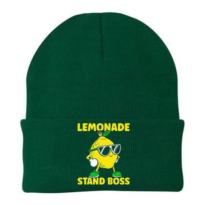 Lemonade Stand Boss Lemon Juice Lemonade Stand Knit Cap Winter Beanie