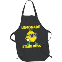 Lemonade Stand Boss Lemon Juice Lemonade Stand Full-Length Apron With Pockets
