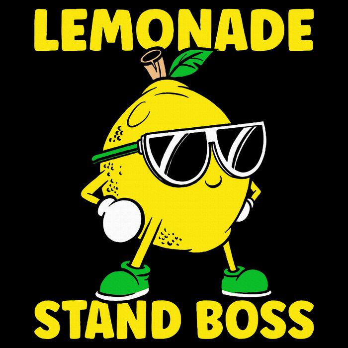 Lemonade Stand Boss Lemon Juice Lemonade Stand T-Shirt