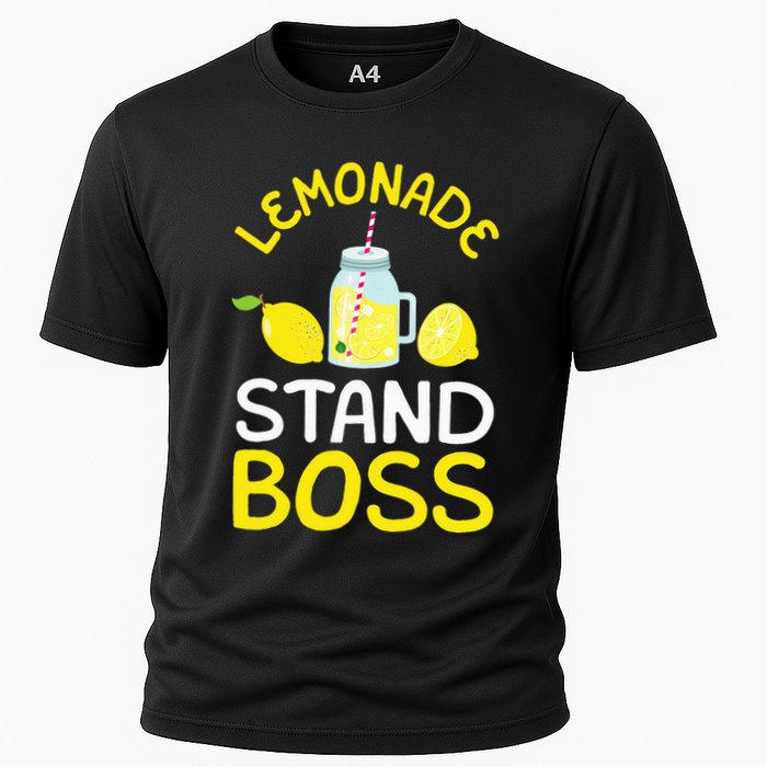 Lemonade Stand Boss Lemon Juice Gift Performance Shirt