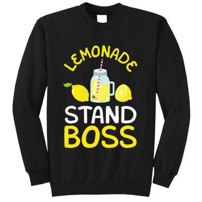 Lemonade Stand Boss Lemon Juice Gift Sweatshirt