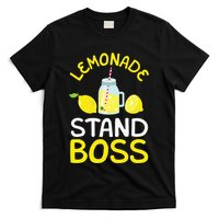 Lemonade Stand Boss Lemon Juice Gift T-Shirt