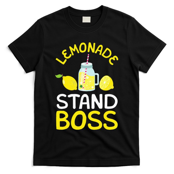 Lemonade Stand Boss Lemon Juice Gift T-Shirt