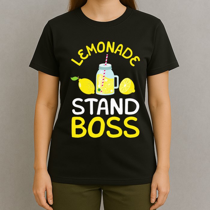 Lemonade Stand Boss Lemon Juice Gift T-Shirt