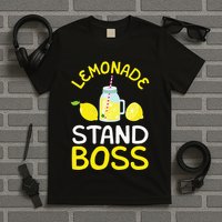 Lemonade Stand Boss Lemon Juice Gift T-Shirt