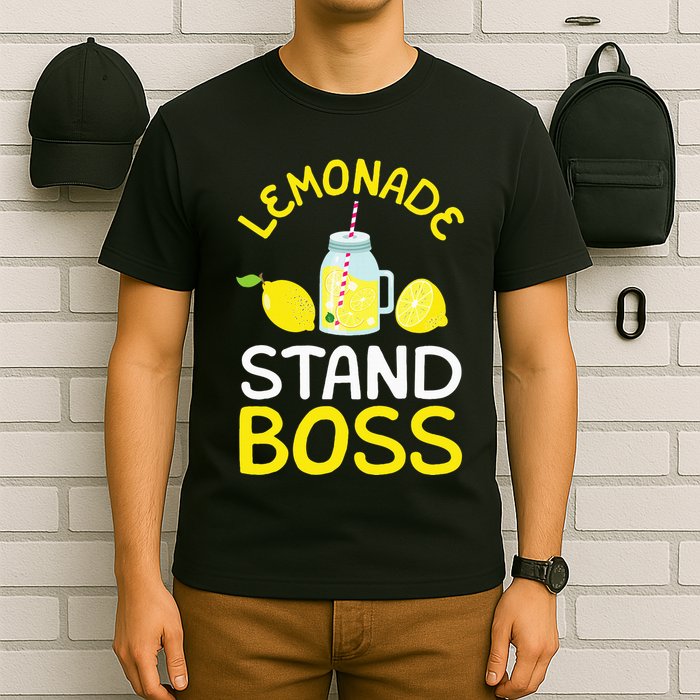 Lemonade Stand Boss Lemon Juice Gift T-Shirt