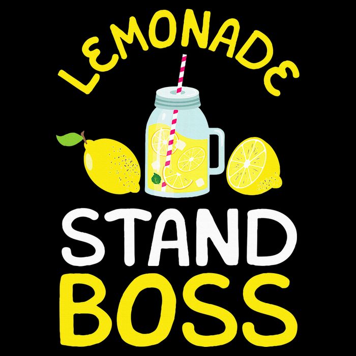 Lemonade Stand Boss Lemon Juice Gift T-Shirt