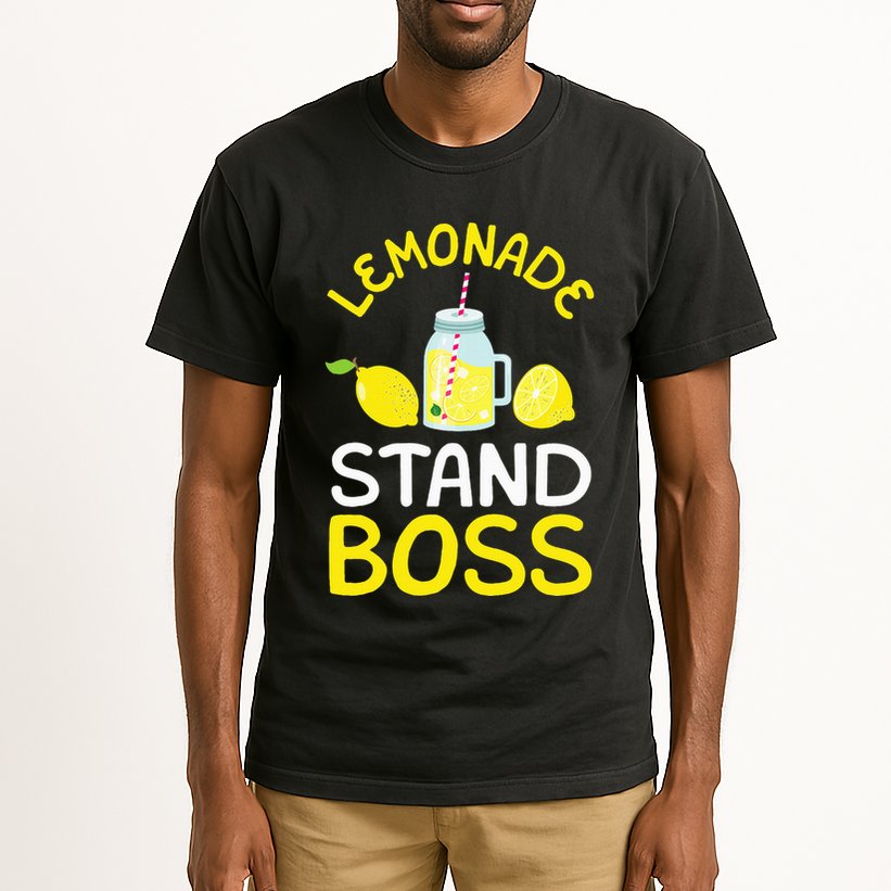 Lemonade Stand Boss Lemon Juice Gift Tall T-Shirt
