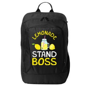 Lemonade Stand Boss Lemon Juice Gift City Backpack