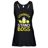 Lemonade Stand Boss Lemon Juice Gift Ladies Essential Flowy Tank