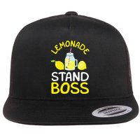 Lemonade Stand Boss Lemon Juice Gift Flatbill Hat