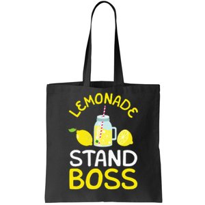 Lemonade Stand Boss Lemon Juice Gift Tote Bag