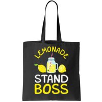 Lemonade Stand Boss Lemon Juice Gift Tote Bag