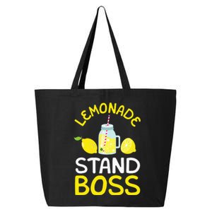 Lemonade Stand Boss Lemon Juice Gift 25L Jumbo Tote