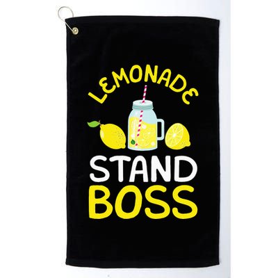 Lemonade Stand Boss Lemon Juice Gift Golf Towel
