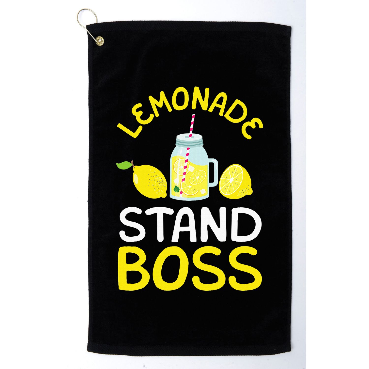 Lemonade Stand Boss Lemon Juice Gift Golf Towel