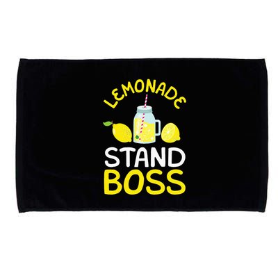 Lemonade Stand Boss Lemon Juice Gift Microfiber Hand Towel