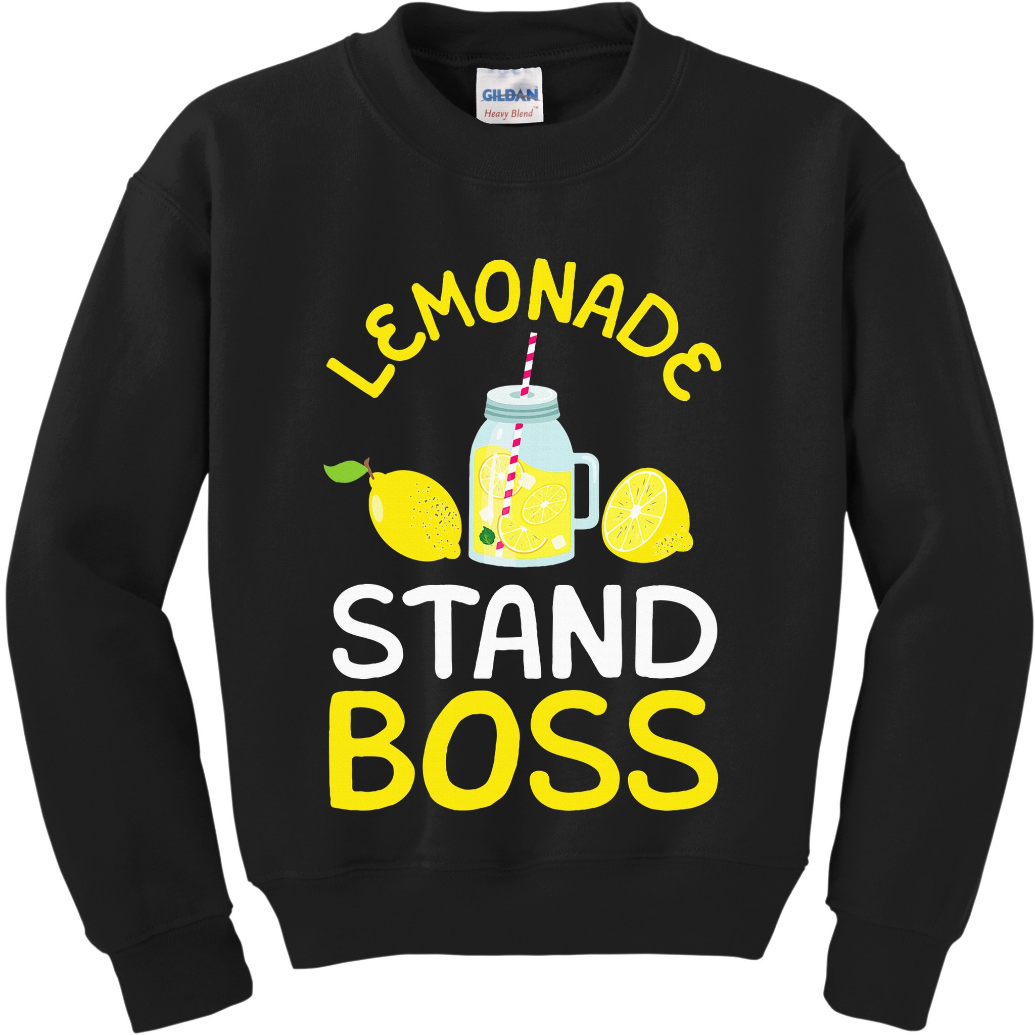 Lemonade Stand Boss Lemon Juice Gift Kids Sweatshirt
