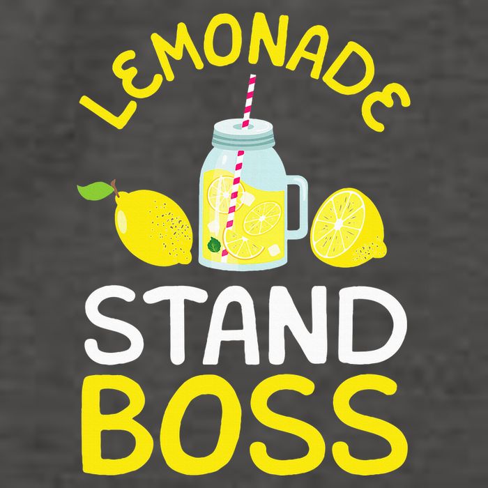 Lemonade Stand Boss Lemon Juice Gift Vector Backpack