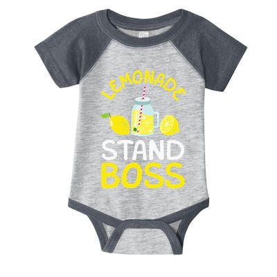 Lemonade Stand Boss Lemon Juice Gift Infant Baby Jersey Bodysuit