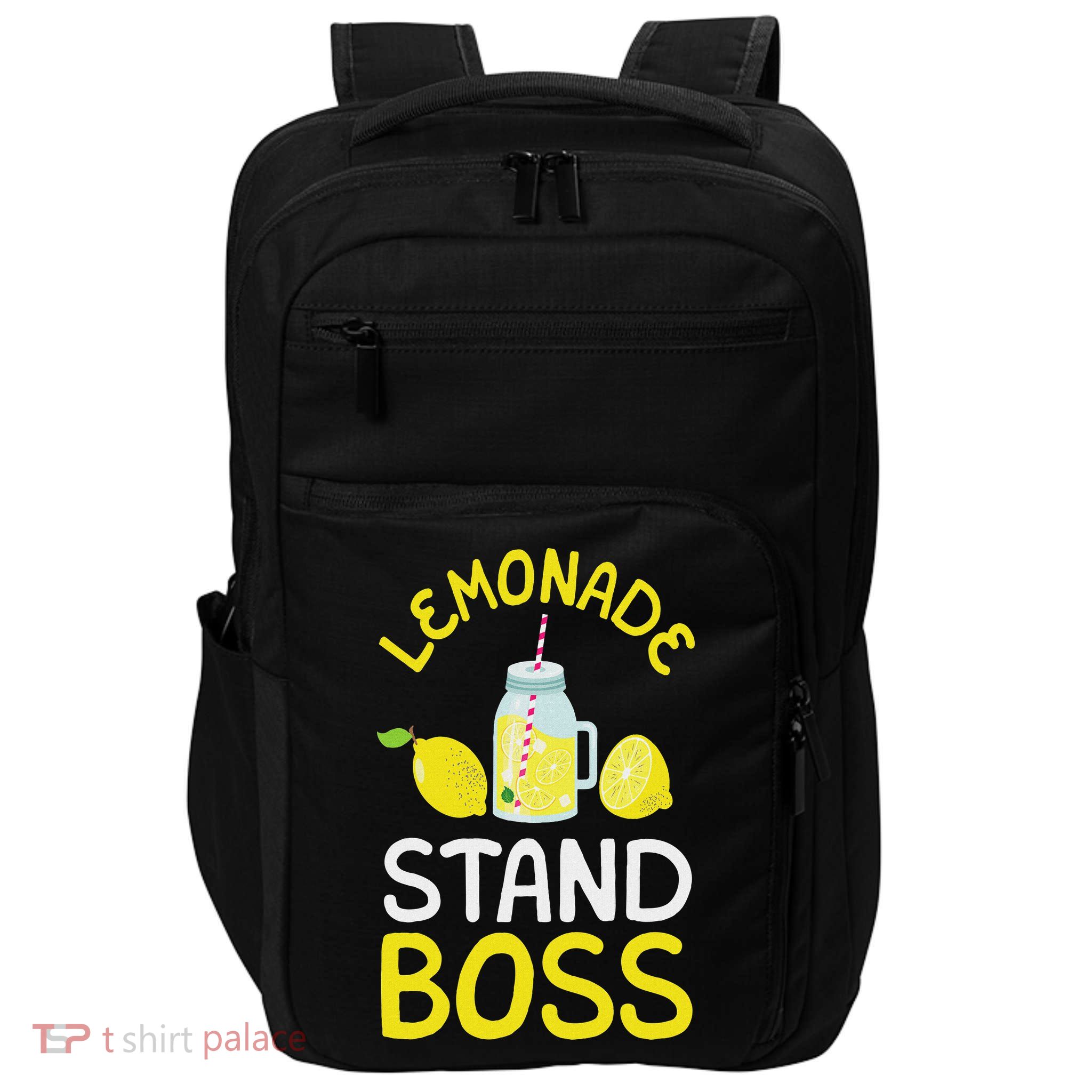 Lemonade Stand Boss Lemon Juice Gift Impact Tech Backpack