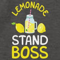 Lemonade Stand Boss Lemon Juice Gift Vector Backpack