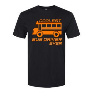 Love School Bus Driver Coolest Bus Driver Softstyle CVC T-Shirt