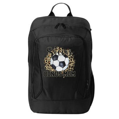 Leopard Soccer Bonus Mom Stepmother MotherS Day City Backpack