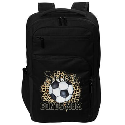 Leopard Soccer Bonus Mom Stepmother MotherS Day Impact Tech Backpack