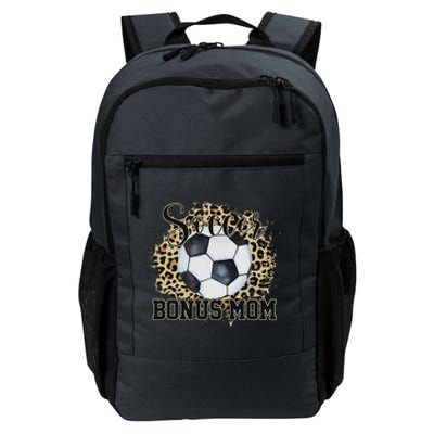 Leopard Soccer Bonus Mom Stepmother MotherS Day Daily Commute Backpack