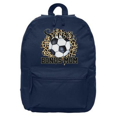 Leopard Soccer Bonus Mom Stepmother MotherS Day 16 in Basic Backpack