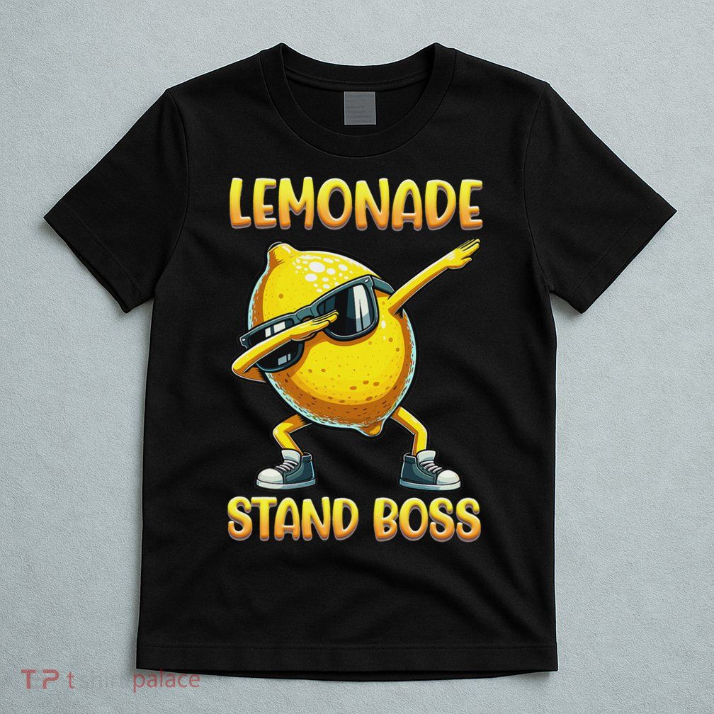 Lemonade Stand Boss Summer Entrepreneur Cool Lemon T-Shirt