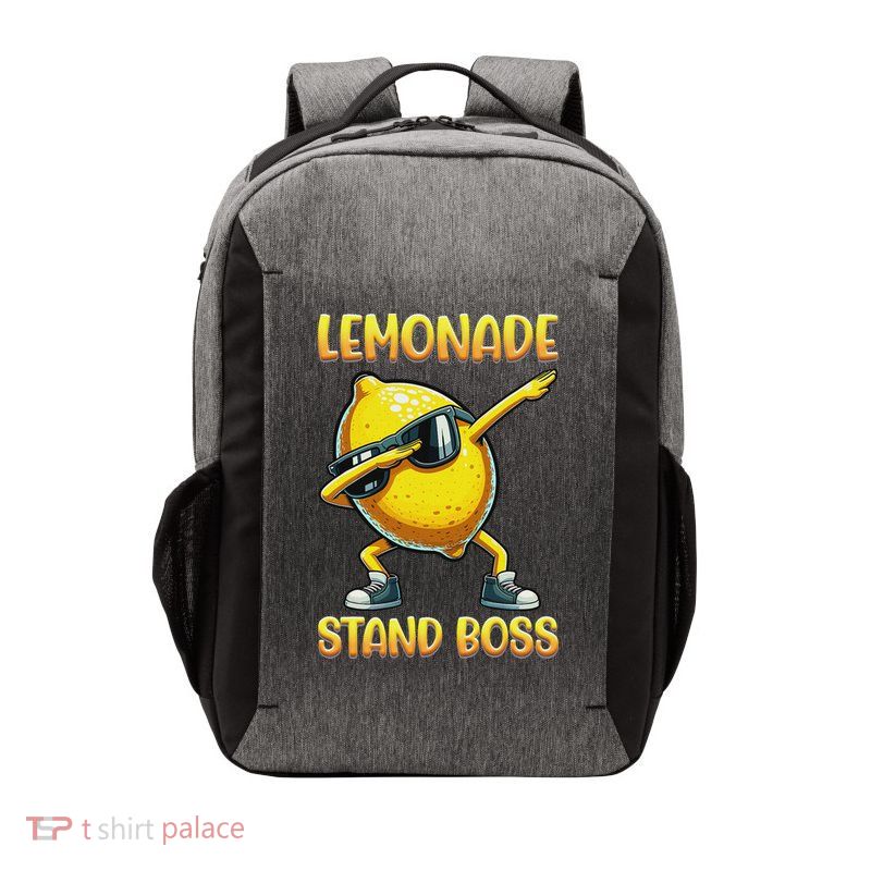 Lemonade Stand Boss Summer Entrepreneur Cool Lemon Vector Backpack