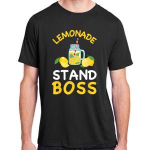 Lemonade Stand Boss Lemon Juice Gift Summer Drink Adult ChromaSoft Performance T-Shirt