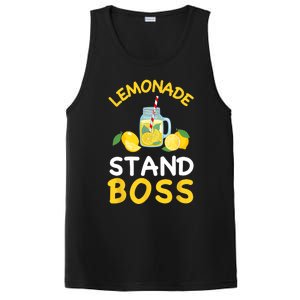 Lemonade Stand Boss Lemon Juice Gift Summer Drink PosiCharge Competitor Tank