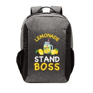 Lemonade Stand Boss Lemon Juice Gift Summer Drink Vector Backpack