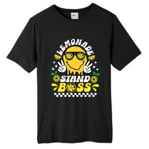 Lemonade Stand Boss Retro Groovy Juice Summer Activity Tall Fusion ChromaSoft Performance T-Shirt