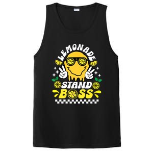 Lemonade Stand Boss Retro Groovy Juice Summer Activity PosiCharge Competitor Tank