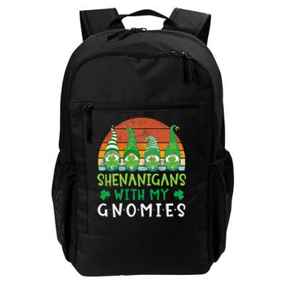 Let Shenanigans Begin Shamrock Gnomes Daily Commute Backpack