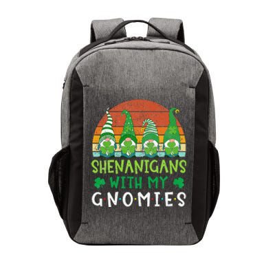 Let Shenanigans Begin Shamrock Gnomes Vector Backpack