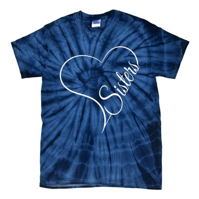 Love Sister Cute Sisters Tie-Dye T-Shirt