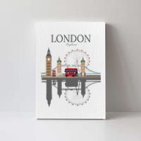 London Souvenir City Vintage British Uk Canvas