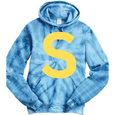 Letter S Chipmunk Christmas Thanksgiving Costume Halloween Tie Dye Hoodie