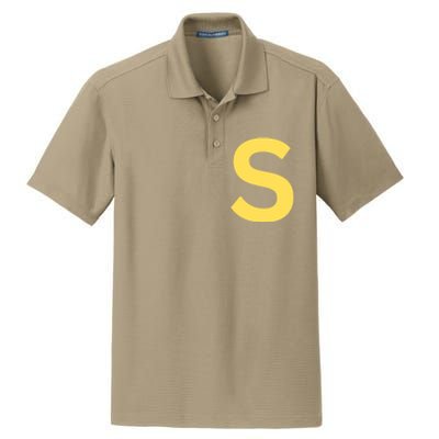 Letter S Chipmunk Christmas Thanksgiving Costume Halloween Dry Zone Grid Polo