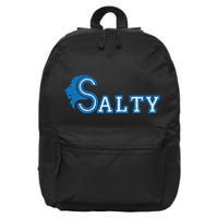 Lion Salty Cool Lion With Blue Eyes Artwork 16 in Basic Backpack