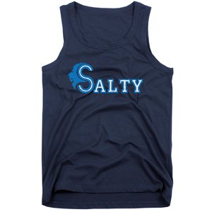 Lion Salty Cool Lion With Blue Eyes Artwork Tank Top