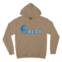 Lion Salty Cool Lion With Blue Eyes Artwork Hoodie