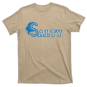 Lion Salty Cool Lion With Blue Eyes Artwork T-Shirt